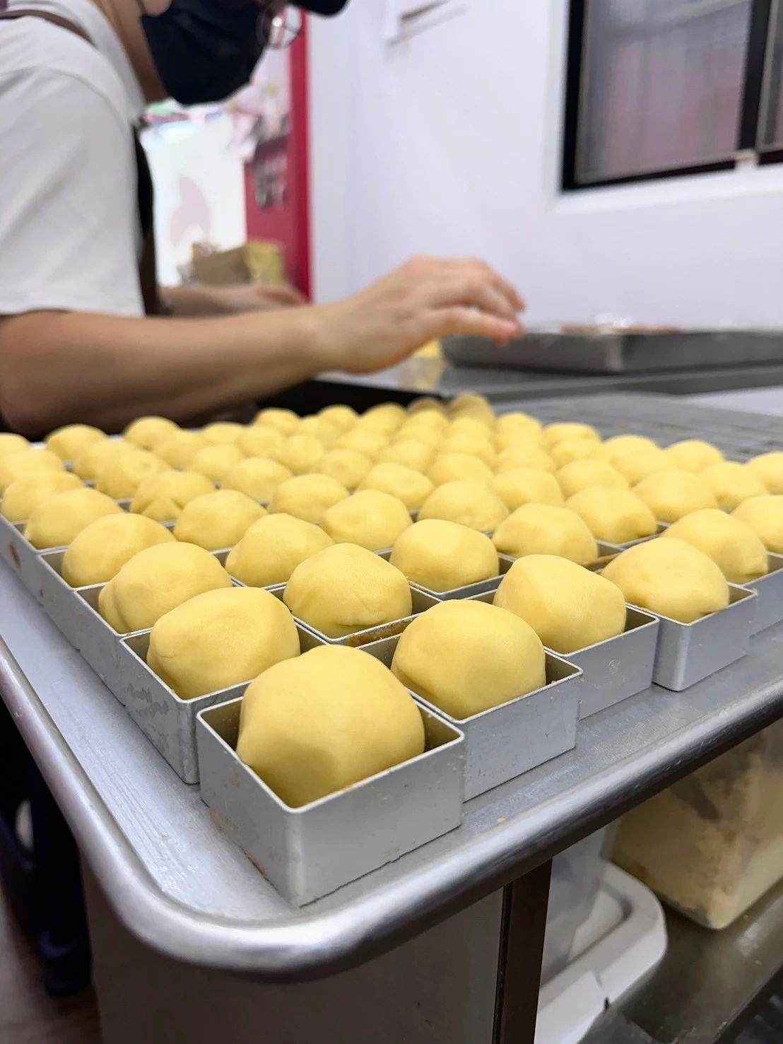 鳳梨酥切面與成品